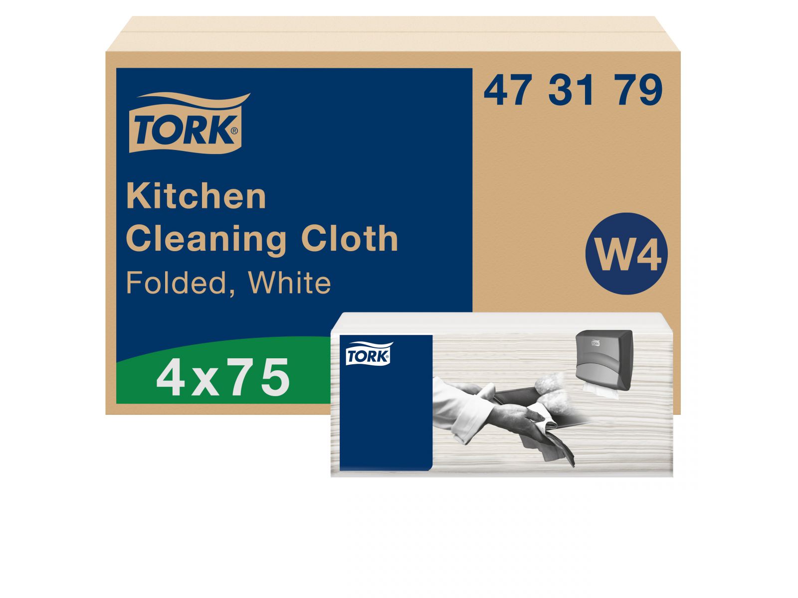Czyściwo TORK 473179 Kitchen Cleaning 4x A75